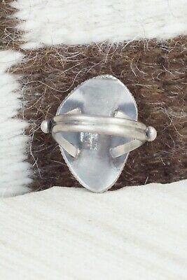 Spiny Oyster & Sterling Silver Ring - Selina Warner - Size 8.5