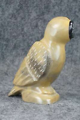Owl Zuni Fetish Carving - Enrike Leekya