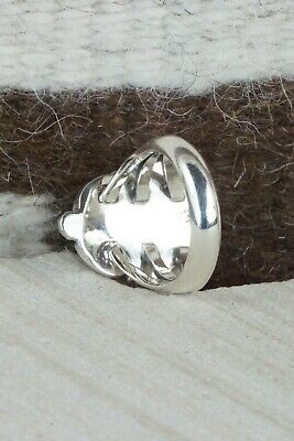Turquoise & Sterling Silver Ring - Irvin Tsosie - Size 9.25