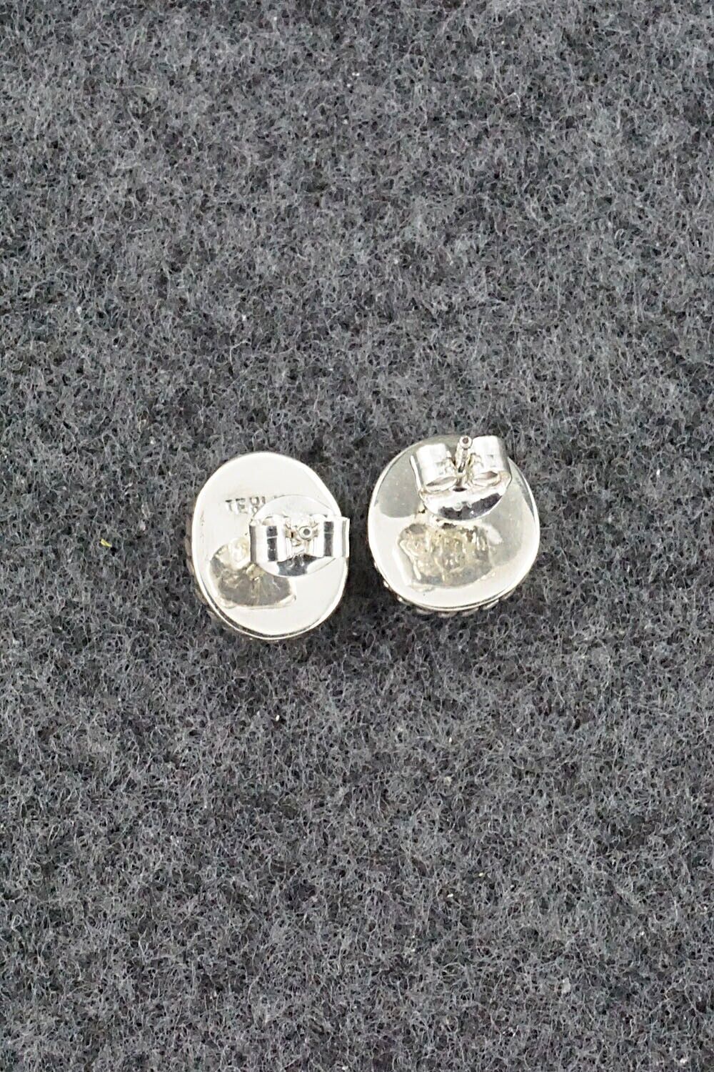 Turquoise & Sterling Silver Earrings - Jan Mariano