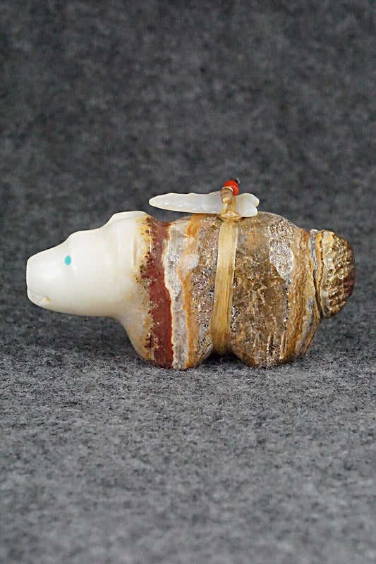 Bear Zuni Fetish Carving - Peter Gasper