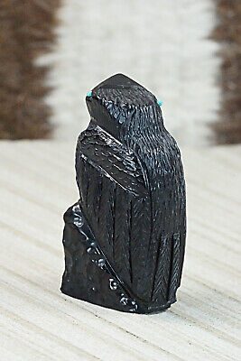 Crow Zuni Fetish Carving - Mike Tucson