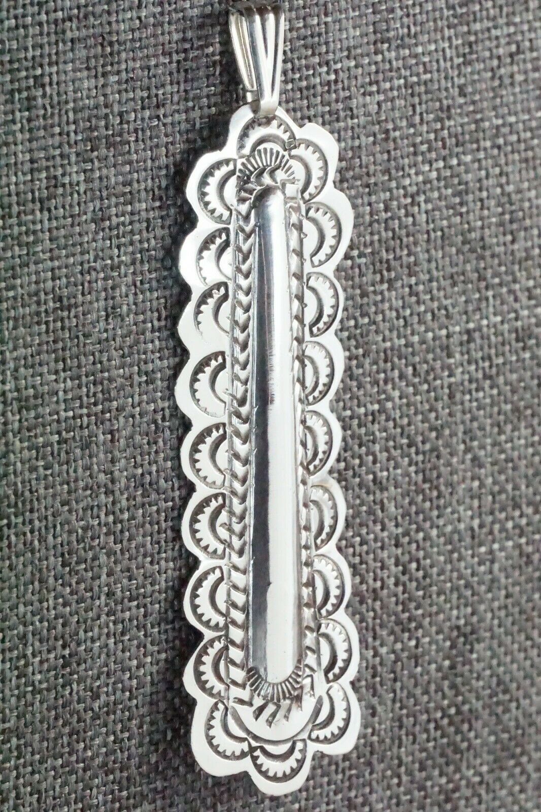 Sterling Silver Pendant - Native American