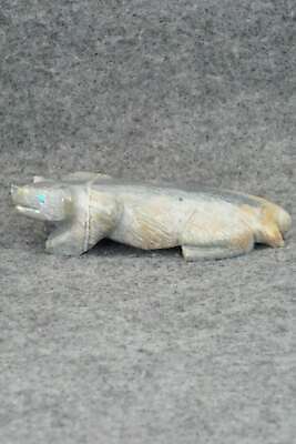 Badger Zuni Fetish Carving - Derrick Kaamasee