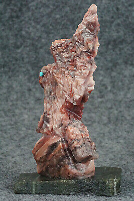 Eagle Zuni Fetish Carving - Jon Quam