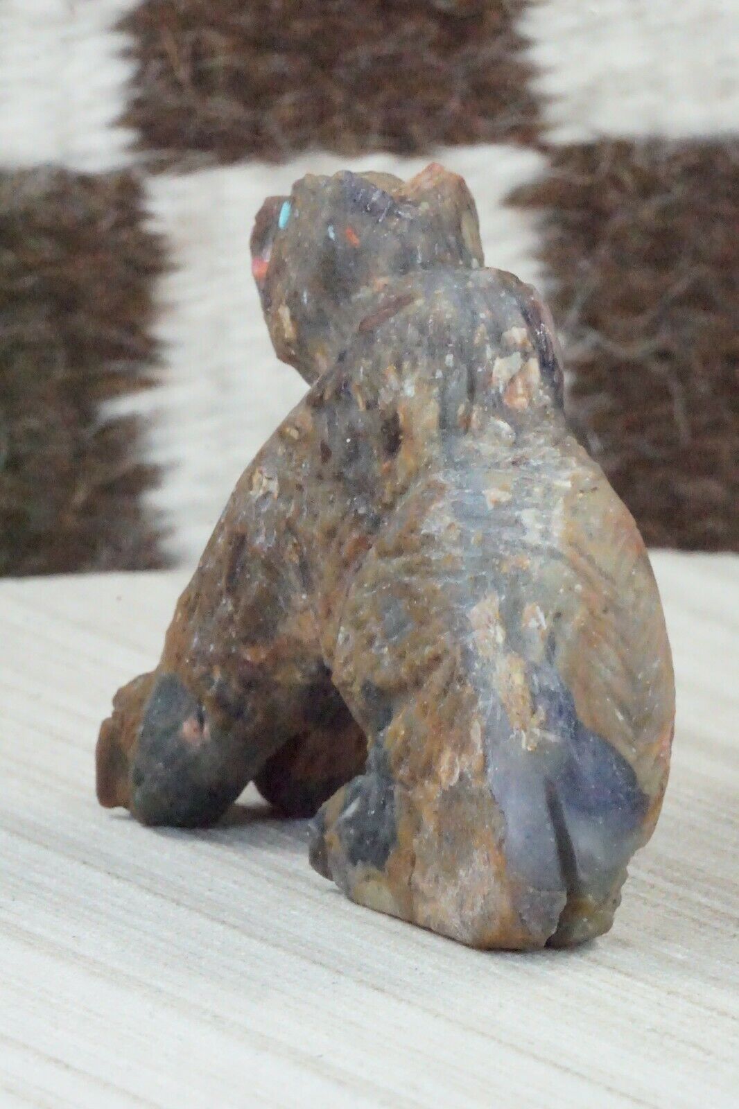 Bear Zuni Fetish Carving - Jon Quam
