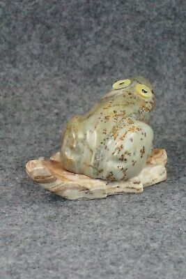 Frog Zuni Fetish Carving - Justin Natewa