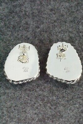 Turquoise and Sterling Silver Earrings - Sharon McCarthy