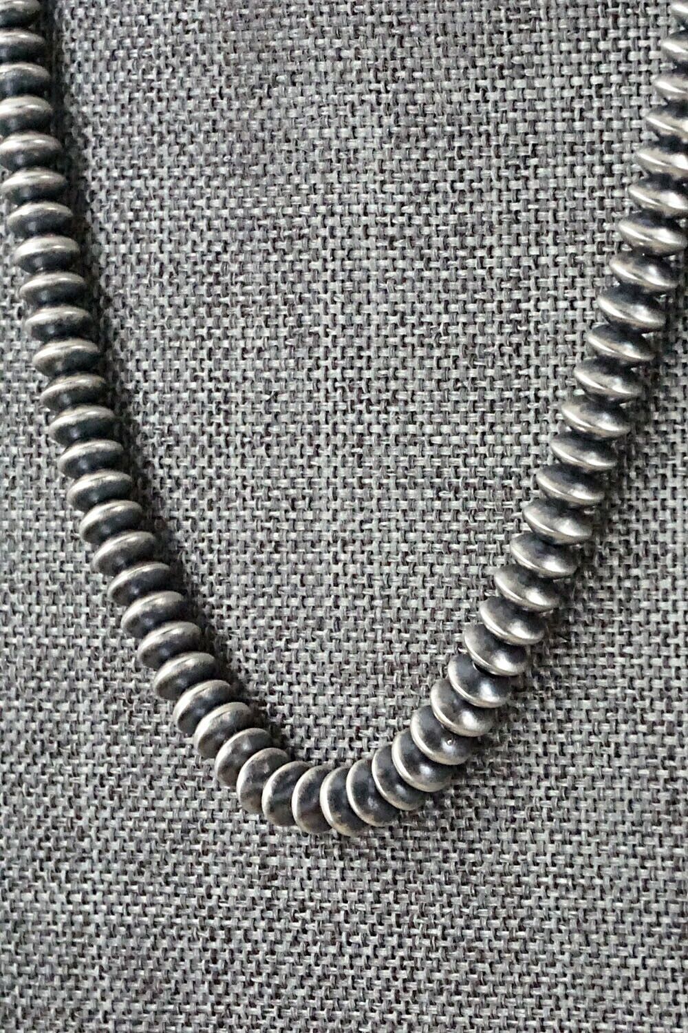Sterling Silver Navajo Pearl Necklace - Jan Mariano
