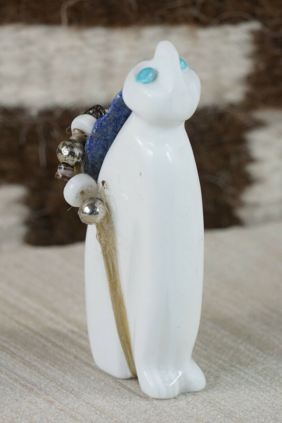 Wolf Zuni Fetish Carving - Lance Deysee - High Lonesome Trading