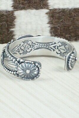 Turquoise & Sterling Silver Bracelet - Delbert Gordon