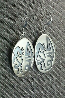 Navajo Sterling Silver Earrings - Charlie Yazzie