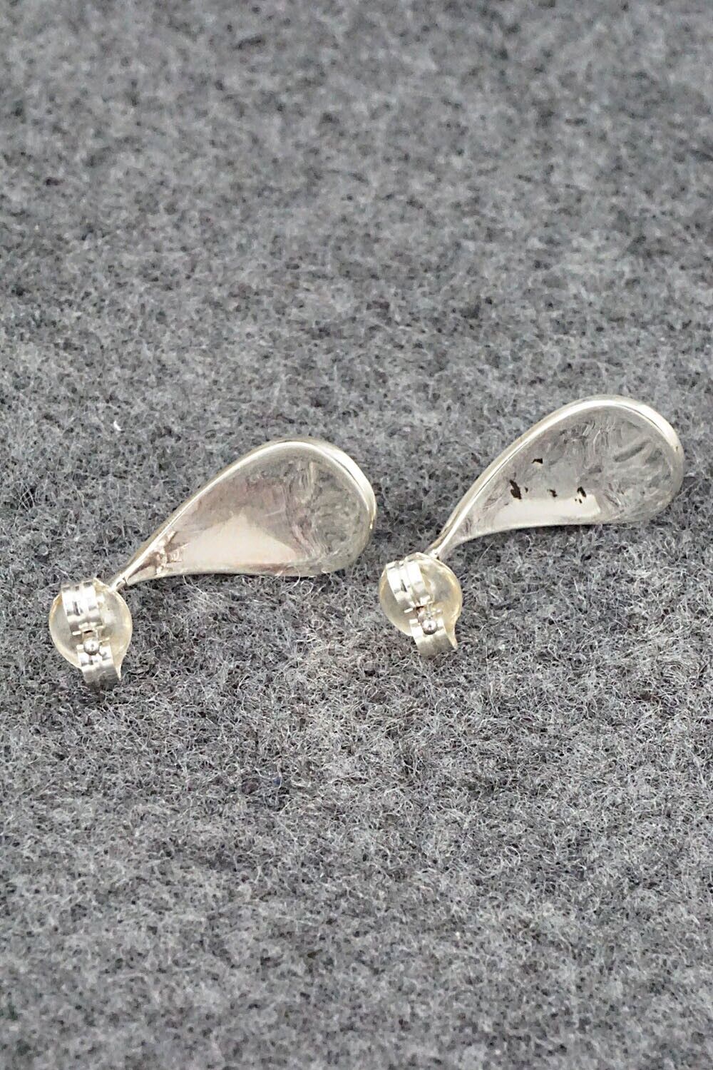 Multi Stone & Sterling Silver Earrings - Bernadette Boone