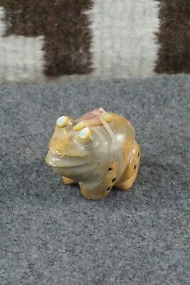 Frog Zuni Fetish Carving - Delvin Leekya