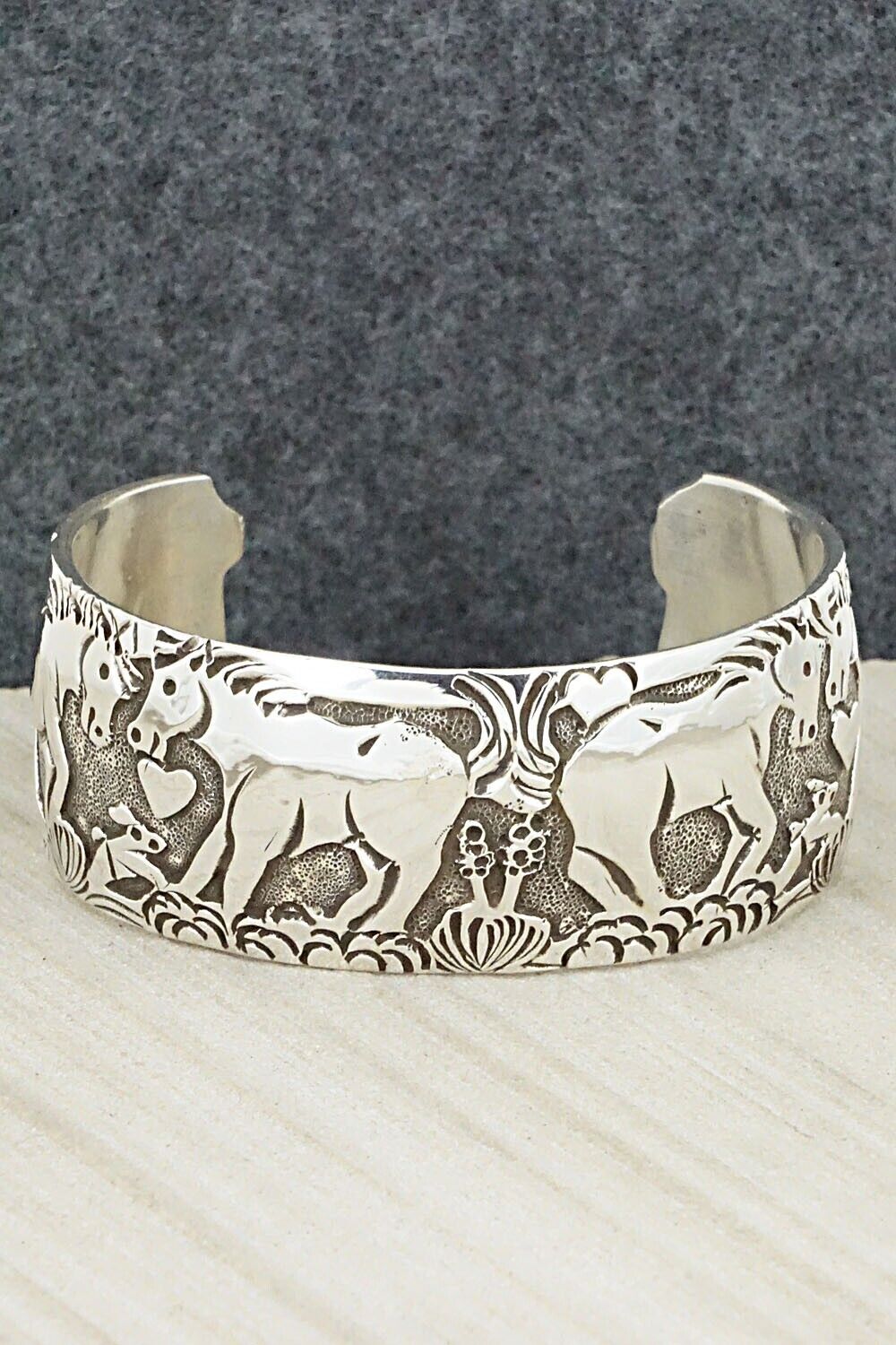 Sterling Silver Bracelet - Lloyd Becenti