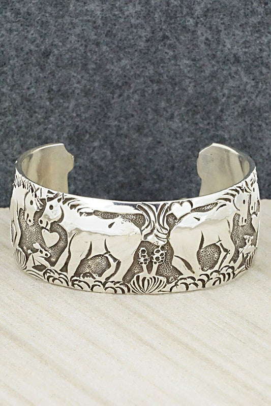 Sterling Silver Bracelet - Lloyd Becenti