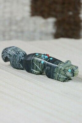Wolf Zuni Fetish Carving - Danette Laate - High Lonesome Trading