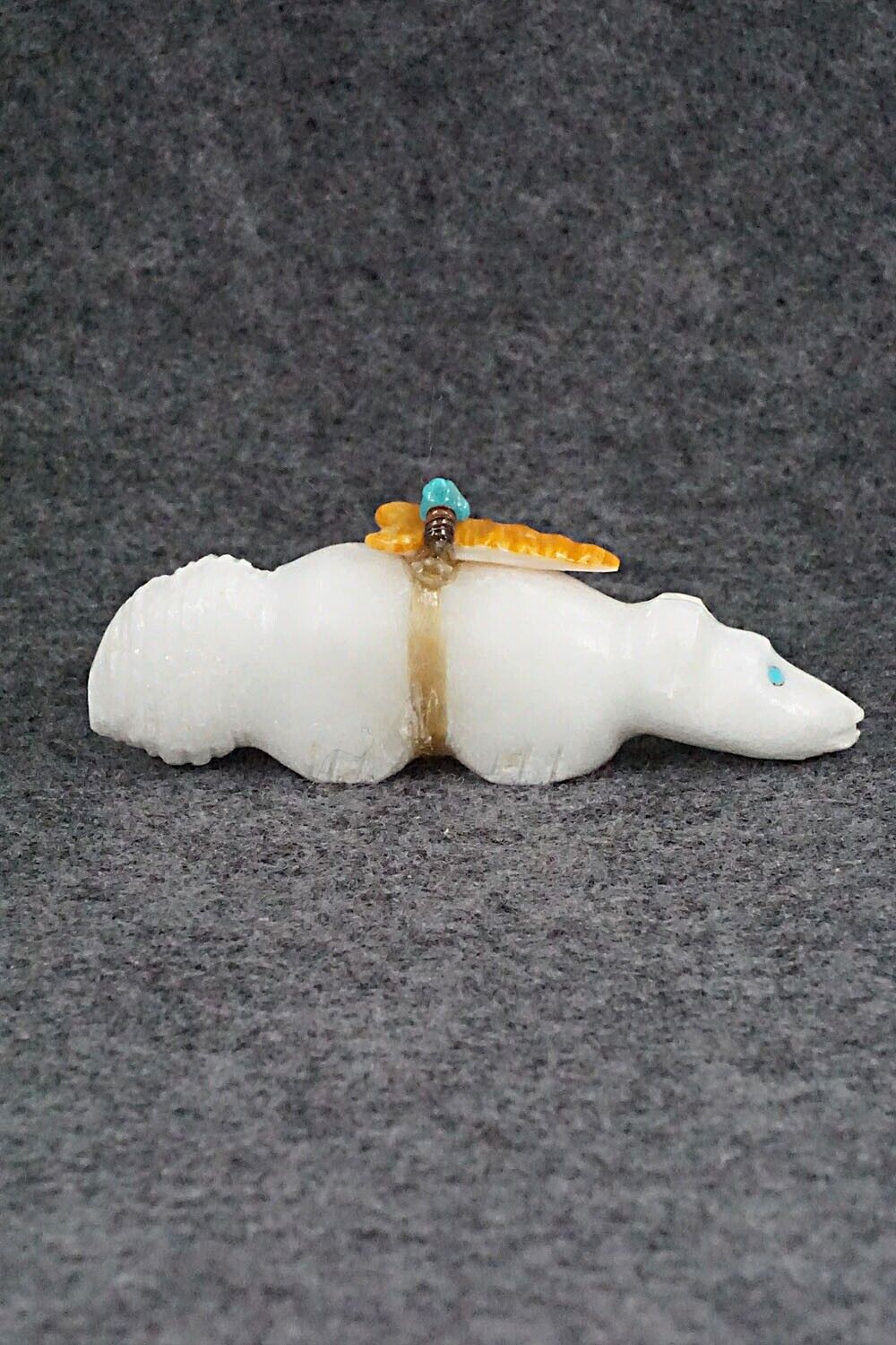 Wolf Zuni Fetish Carving - Peter Gasper