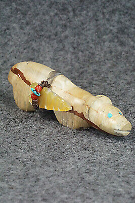 Mountain Lion Zuni Fetish Carving - Peter Gasper