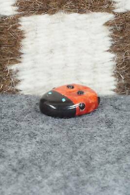 Lady Bug Zuni Fetish Carving - Reynold Lunasee