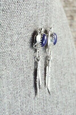 Lapis & Sterling Silver Earrings - Mark Davis