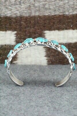 Turquoise & Sterling Silver Bracelet - Anthony Brown
