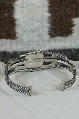 Navajo Turquoise & Sterling Silver Bracelet - Native American - High Lonesome Trading