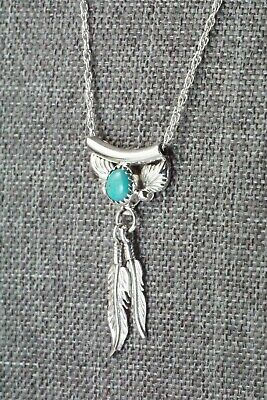 Turquoise & Sterling Silver Necklace - Sharon McCarthy