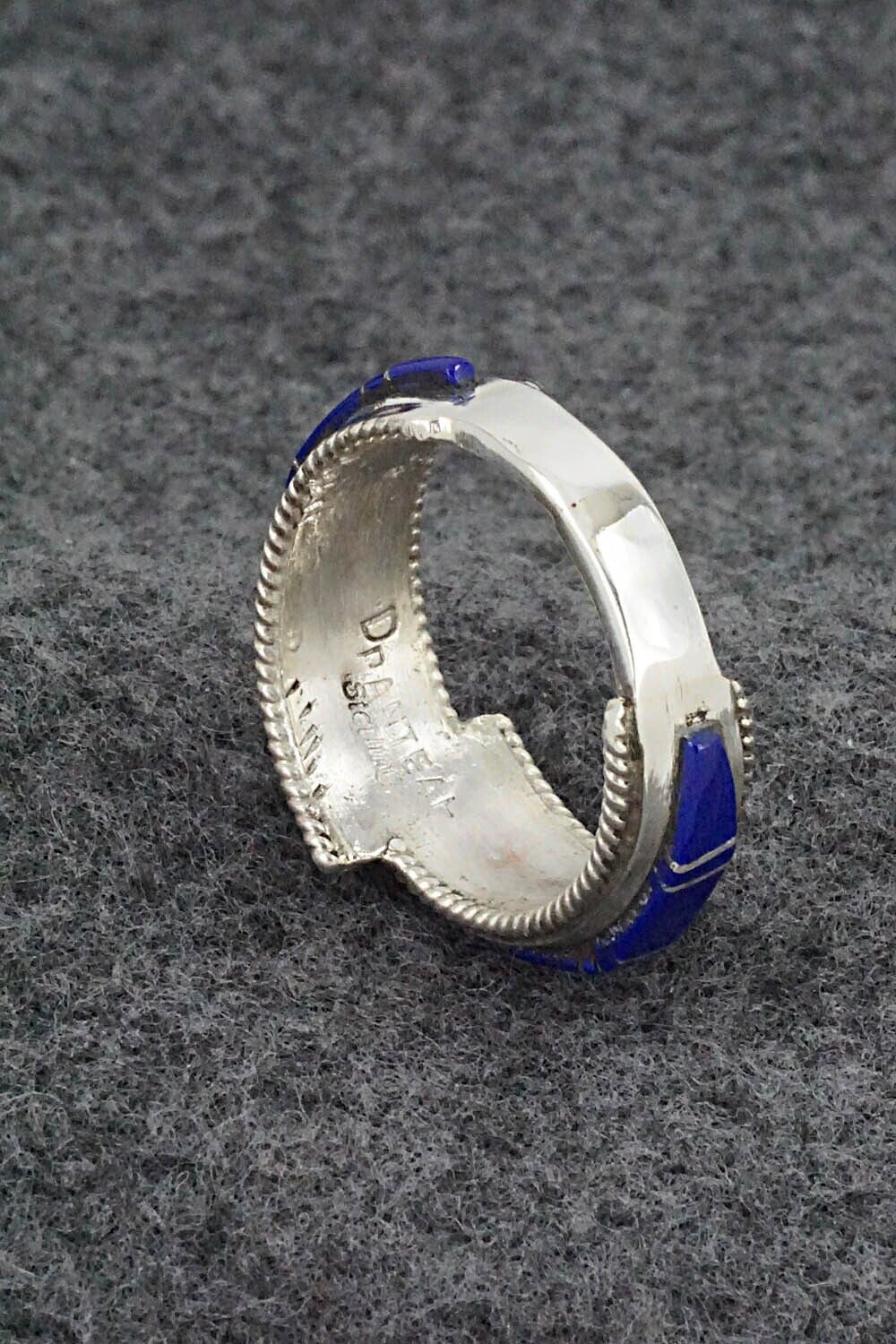 Lapis & Sterling Silver Ring - Deirdre Luna Panteah - Size 11.25