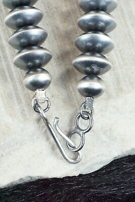 Sterling Silver Navajo Pearl Necklace & Earrings - Preston Haley
