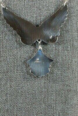 Navajo Turquoise & Sterling Silver Necklace - Henry Attakal - High Lonesome Trading