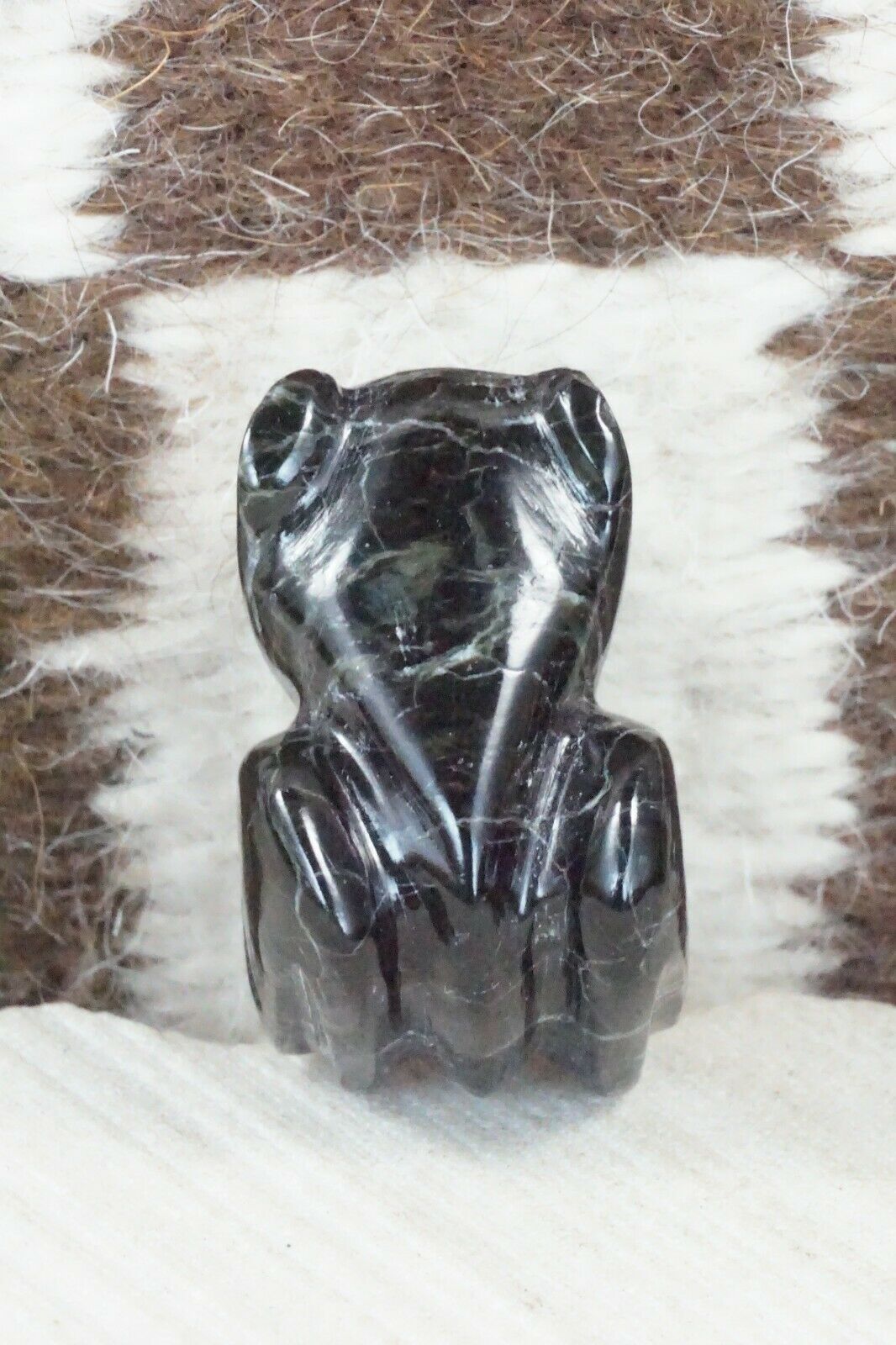 Frog Zuni Fetish Carving - Rick Quam - High Lonesome Trading