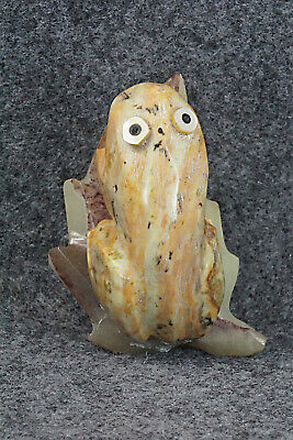 Frog Zuni Fetish Carving - Justin Natewa