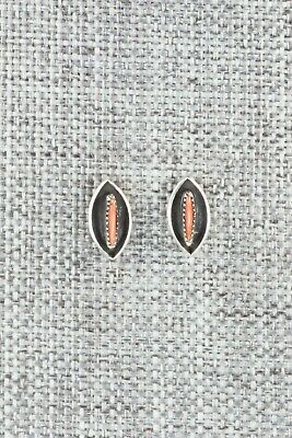 Coral & Sterling Silver Earrings - Fernando Othole