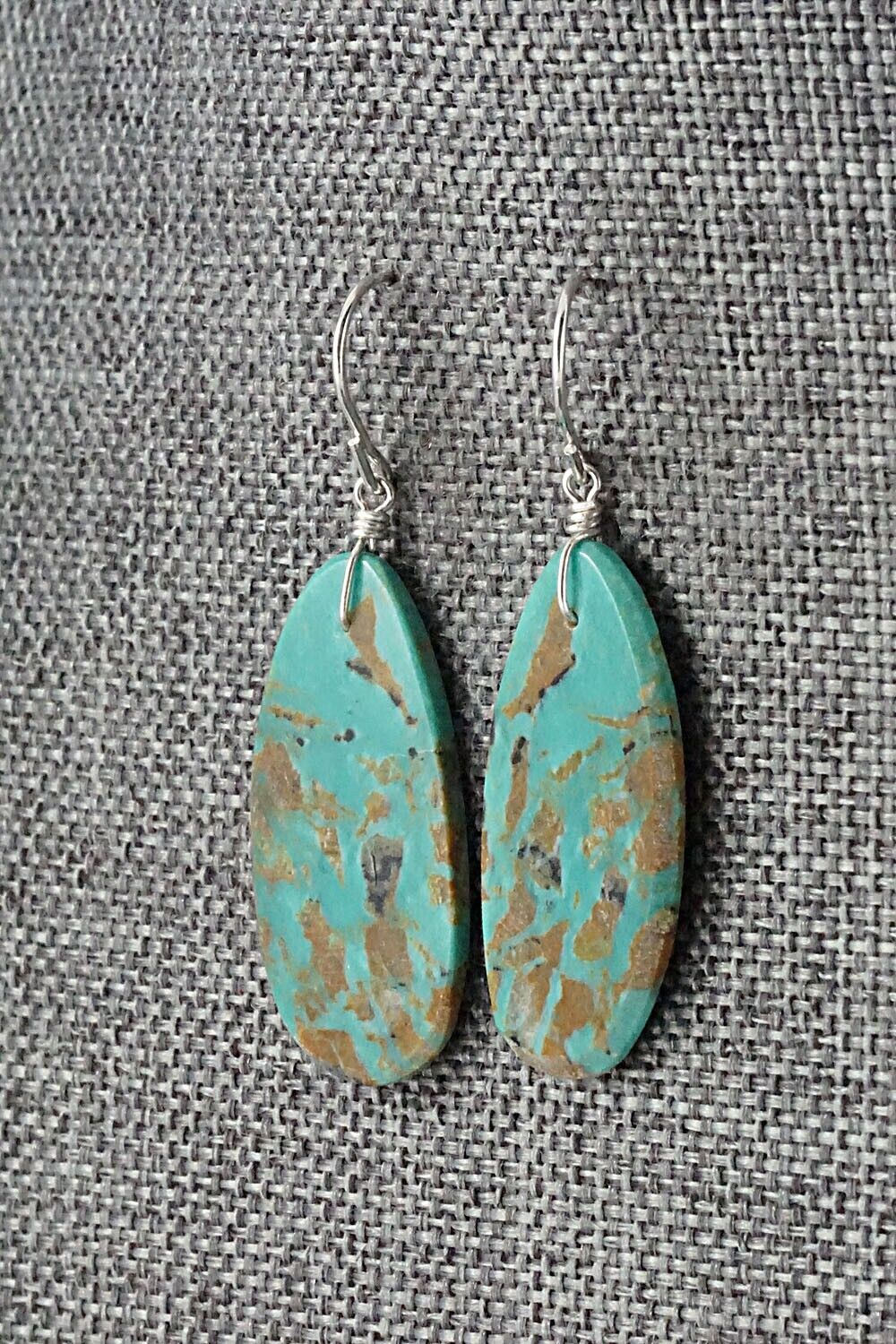 Turquoise & Sterling Silver Earrings - Sharon Abeyta