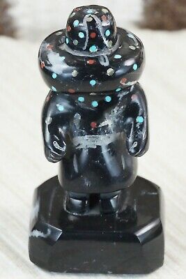 Fire God Zuni Fetish Carving - Russell Shack