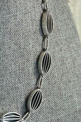 Navajo Sterling Silver Necklace - James Bahe