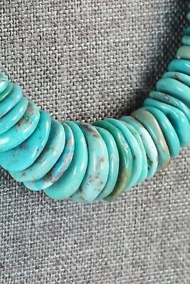 Turquoise & Sterling Silver Necklace - Louise Joe - High Lonesome Trading