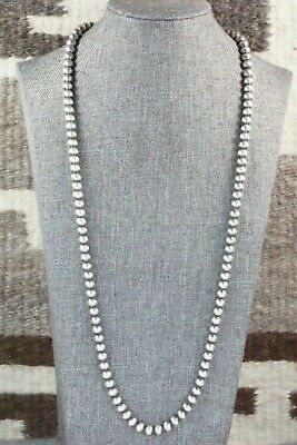 Sterling Silver Navajo Pearl Necklace - Jan Mariano