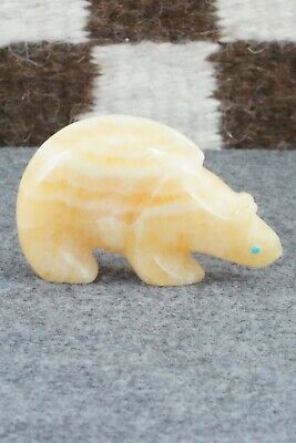 Mountain Lion Zuni Fetish Carving - Ronnie Lunasee