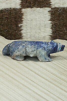 Badger Zuni Fetish Carving - Ronnie Lunasee