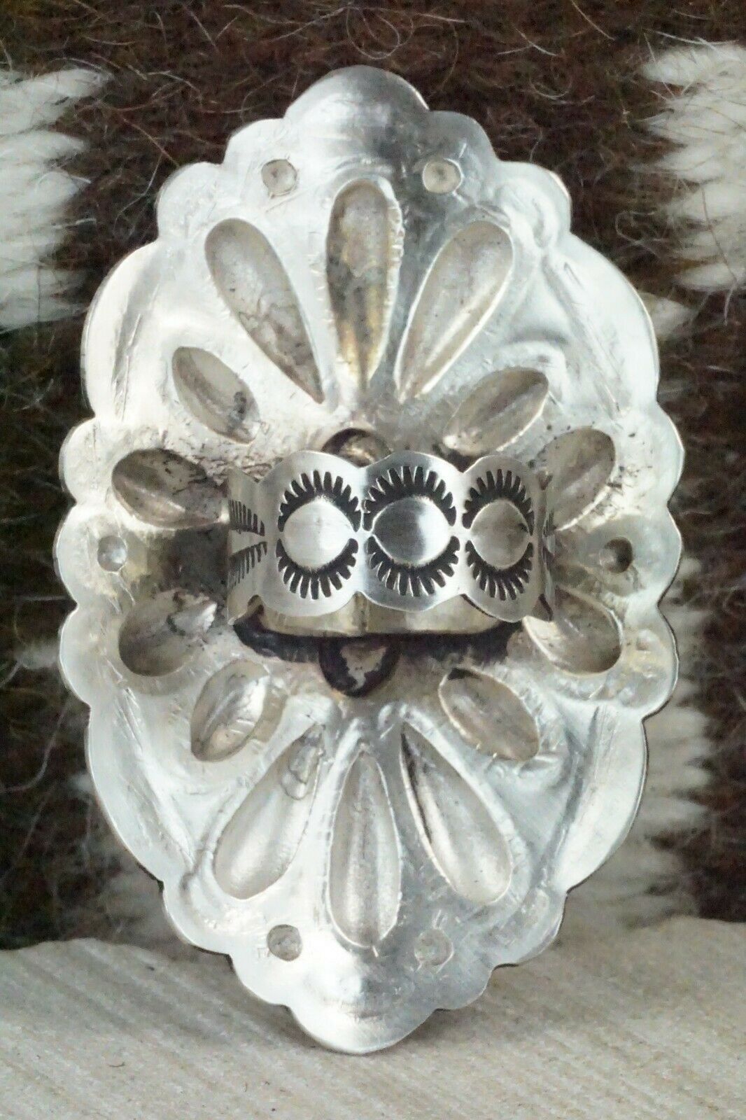 Sterling Silver Ring - Leander Tahe - Size 7.5