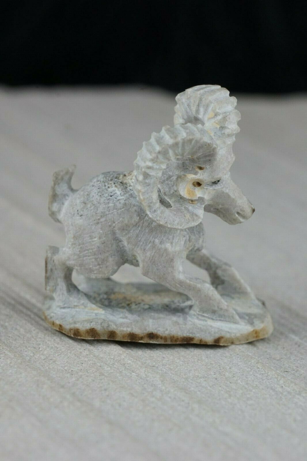 Ram Zuni Fetish Carving - Lewis Malie Jr. - High Lonesome Trading
