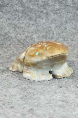 Frog Zuni Fetish Carving - Todd Lowsayatee