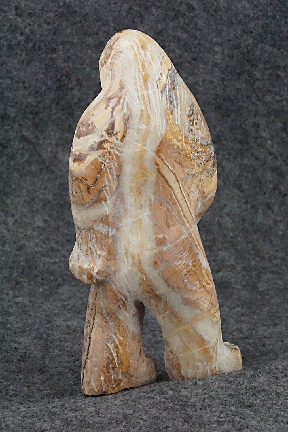 Bigfoot (Sasquatch) Zuni Fetish Carving - Cody Nastacio
