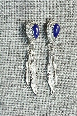 Lapis & Sterling Silver Earrings - Annissa Martinez