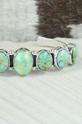 Turquoise & Sterling Silver Bracelet - Thomas Yazzie - High Lonesome Trading