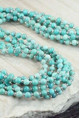 Turquoise & Sterling Silver Necklace - Rita Montoya