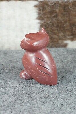 Owl Zuni Fetish Carving - Brandon Phillips