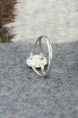 Spiny Oyster & Sterling Silver Ring - Robert Martinez - Size 5.75